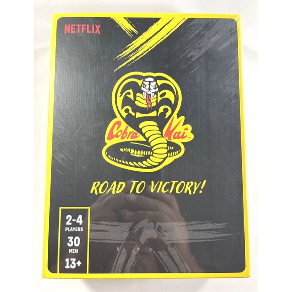 Cobra Kai Netflix Board Game Road to Victory Brand New Sealed - Picture 1 of 8